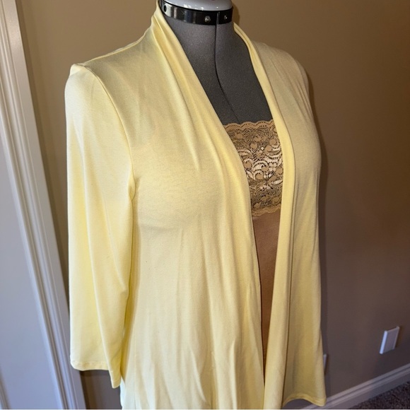 Northern Reflections Yellow Cardigan Sweater - Picture 2 of 10